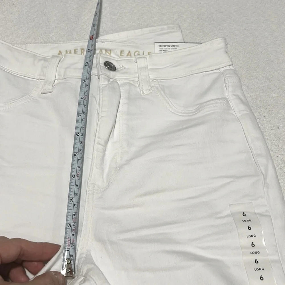 NWT AE Tall Long Super High Rise Jeggings Jeans - Picture 7 of 11